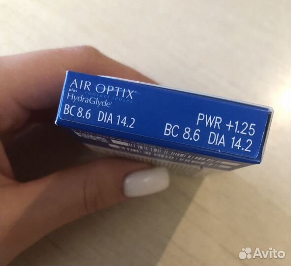 Линзы контактные