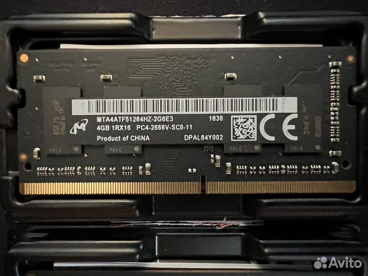 Оперативная память для ноутбука ddr4
