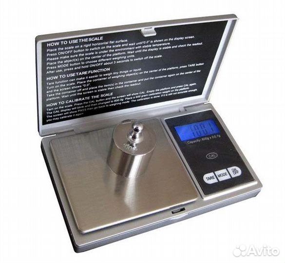Весы Digital Scale Professional-mini 500g/0.1g