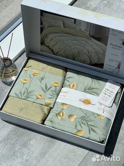 Постельное белье евро сатин турция