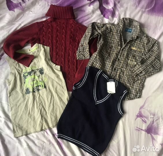 Одежда Вещи на мальчика пакетом 128 134