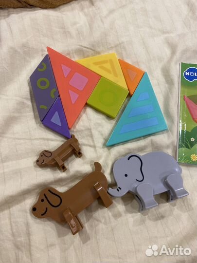 Танграм головоломка Hola животные