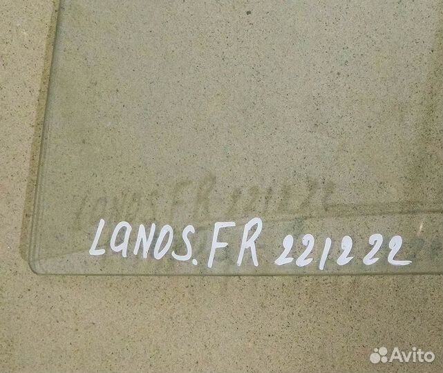 Стекло двери передней правой Chevrolet Lanos