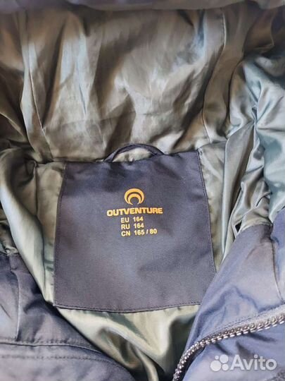 Зимняя куртка, в отличном состоянии, размер 164