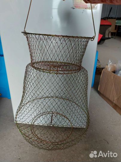 Садок рыболовный металлический