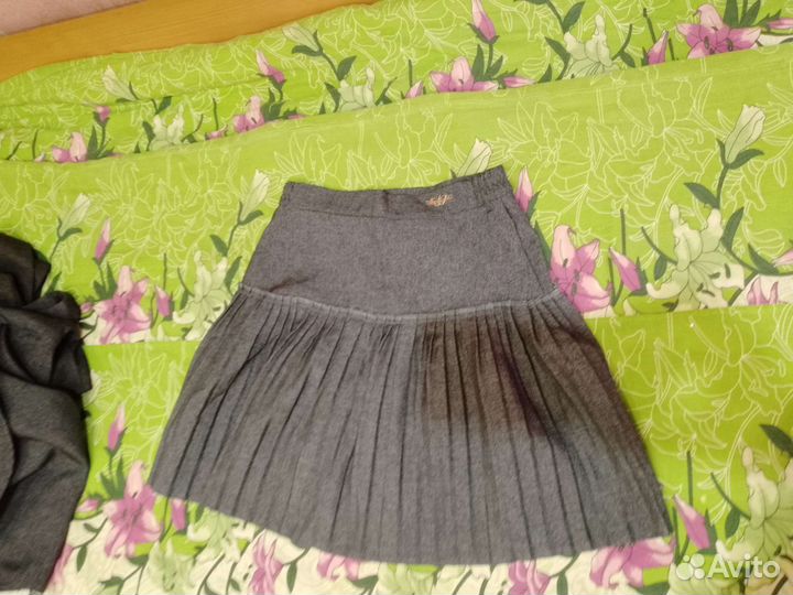 Школьная форма серая