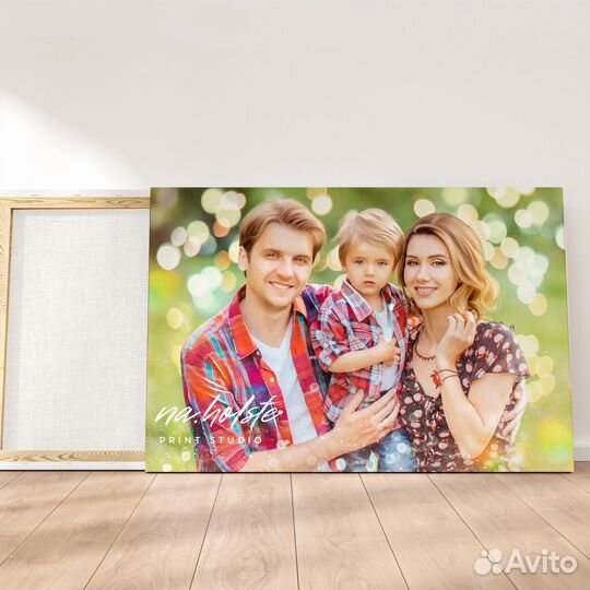 Картины печать на холсте по фото и постеры Love is