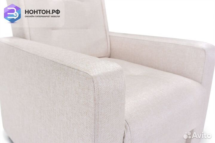 Кресло Лондон-2 рогожка бежевая