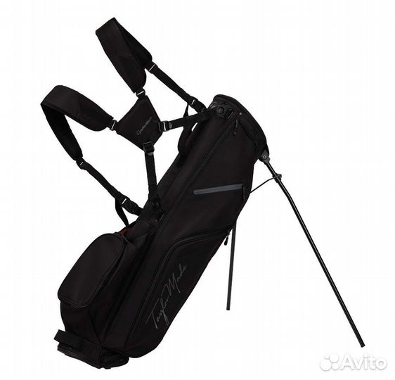 Сумка для гольфа TaylorMade Flextech Carry, черная