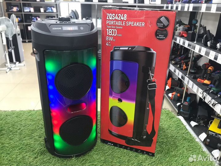 Портативная колонка bluetooth zqs 4248