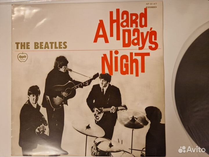 The Beatles 1964 A Hard Day's Night LP Japan 1969