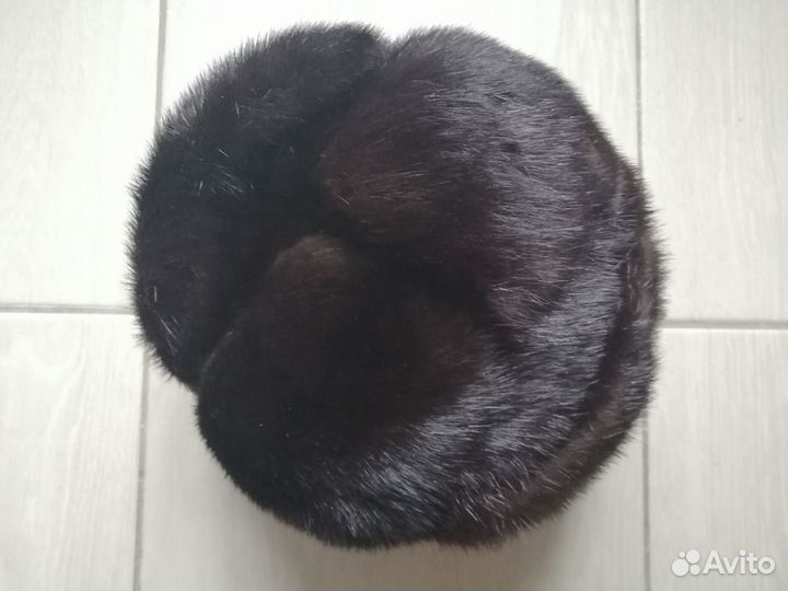 Норковая шапка мужская