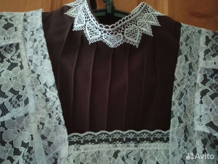 Школьная форма +фартук на последний звонок