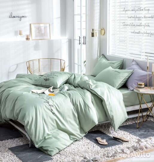 Постельное белье на резинке 1,5сп, 2сп, евро, дуэт