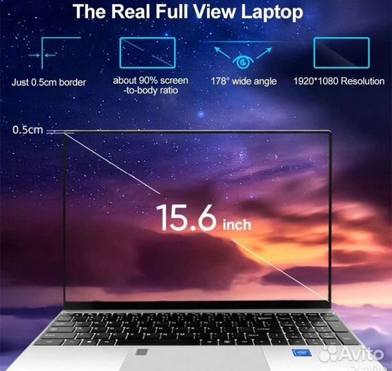 Новый ноутбук для любых задач 15.6
