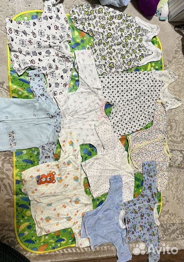 Детские вещи для новорожденных коробка большая