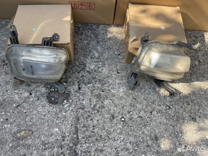 Фары, туманки, бампер на киа рио 3 поколение