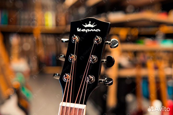 Акустическая гитара Kepma D1C Black