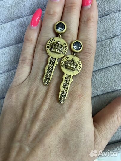 Серьги Justin Davis