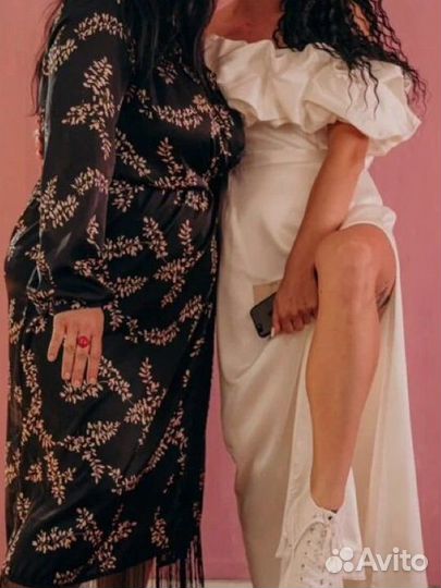 Свадебное платье и туфли