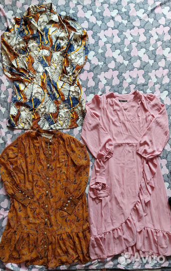 3 новых платья 48 размер