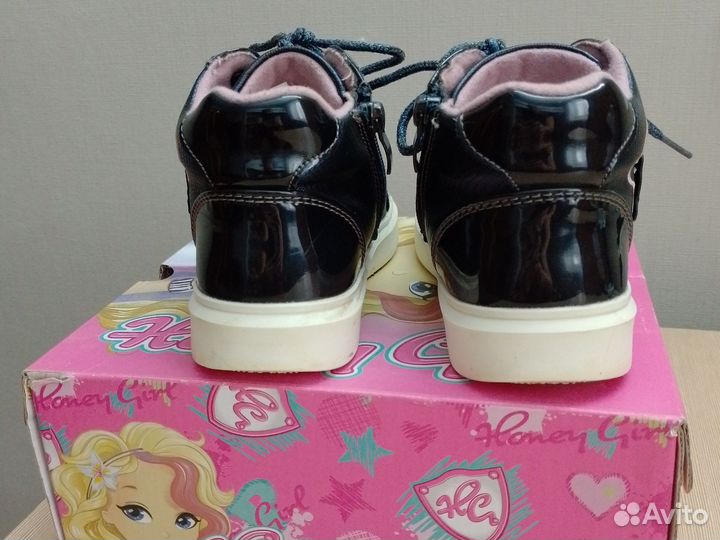 Ботинки демисезонные для девочки 29 размер