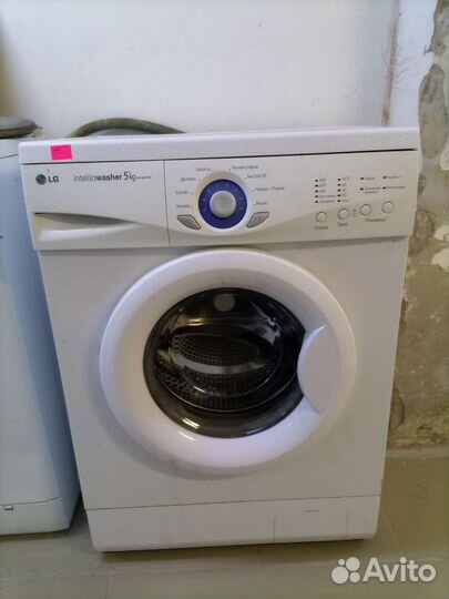 Стиральная машина бу lg 5 кг