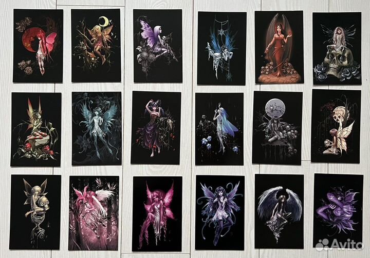 Коллеционные открытки fairies