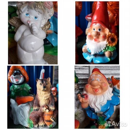 Садовые фигуры, копилки