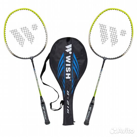 Набор ракеток для бадминтона Wish Steeltec 216