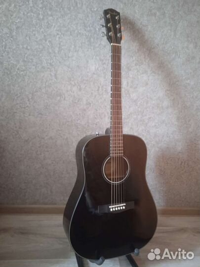 Акустическая гитара fender cd 60 bk