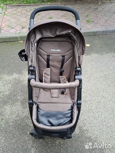 Прогулочная коляска babyton urban brown