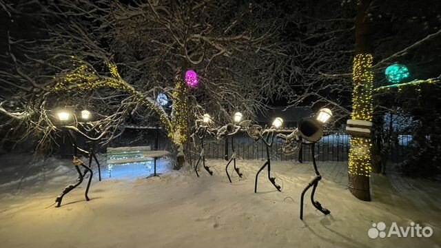 Фигуры садовые из металла. Ковка. Духовой оркестр