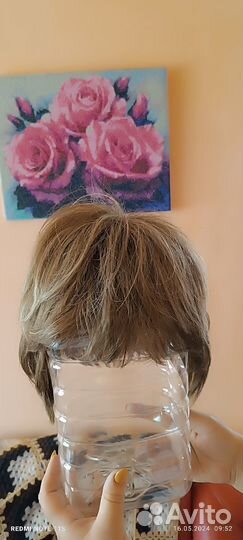 Парик женский, из натуральных волос