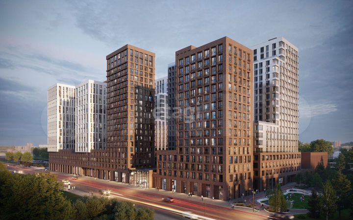 Апартаменты-студия, 17 м², 6/21 эт.