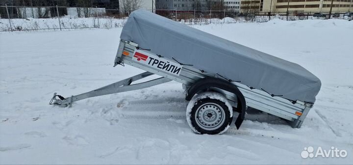 Прицеп мзса 817704.022, тент 53 см