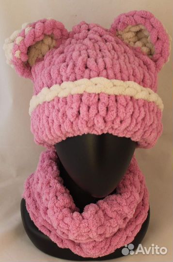 Шапки, повязки, снуд, митенки