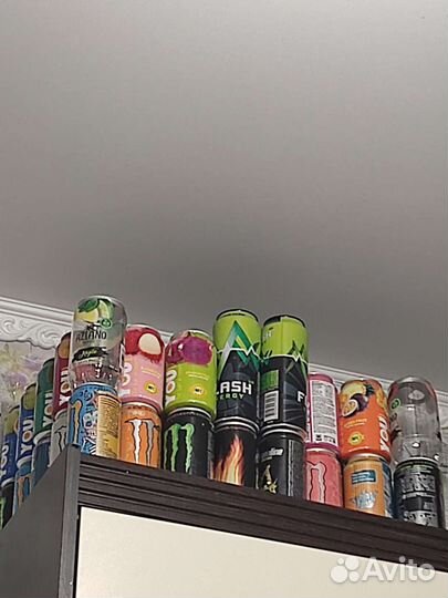 Банки от энергетиков