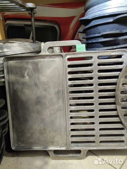 Противень-решетка чугунная