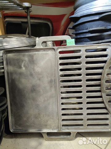 Противень-решетка чугунная