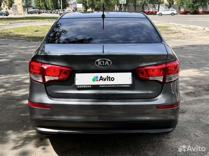 Kia Rio 1.6 МТ, 2015, 70 955 км