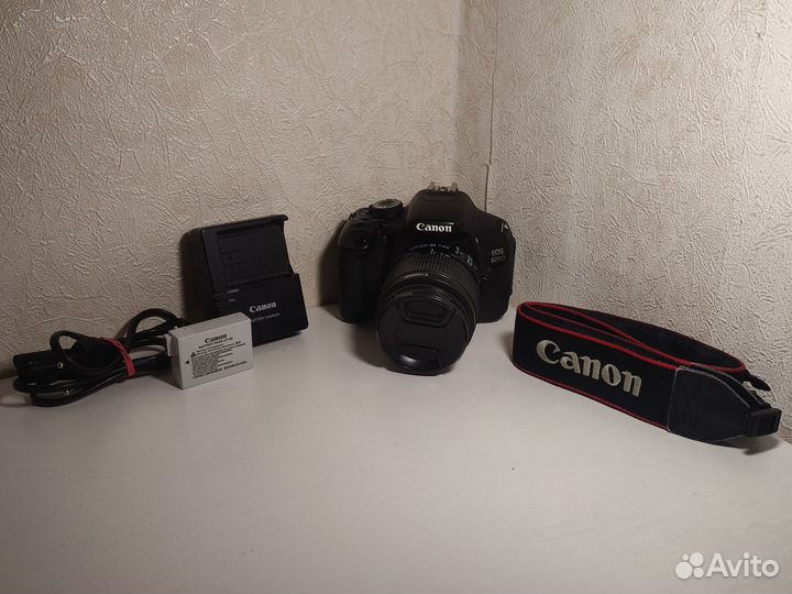 Canon eos 600d 18-55mm Kit (пробег 33тыс)