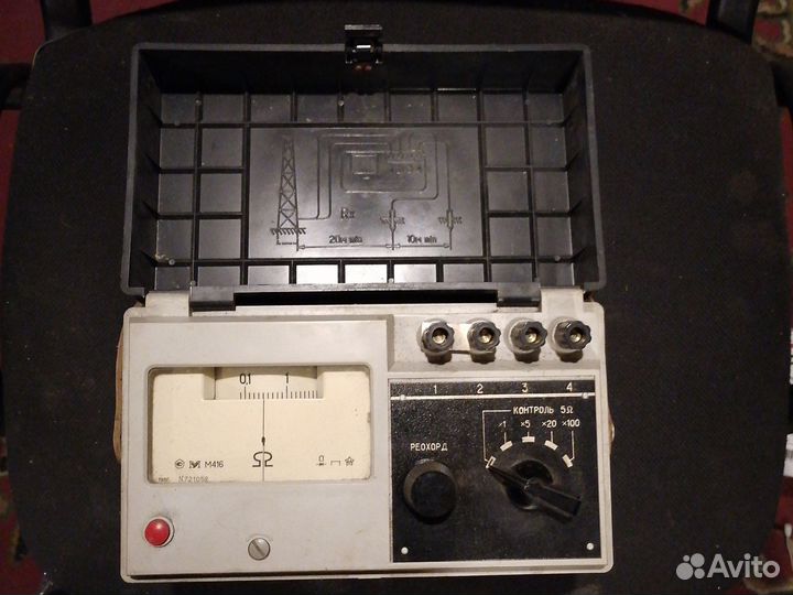 М416 Измеренииель сопротивления заземления