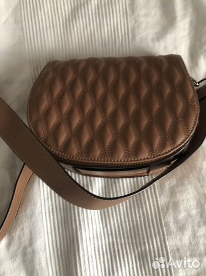 Сумка натуральная кожа эконика