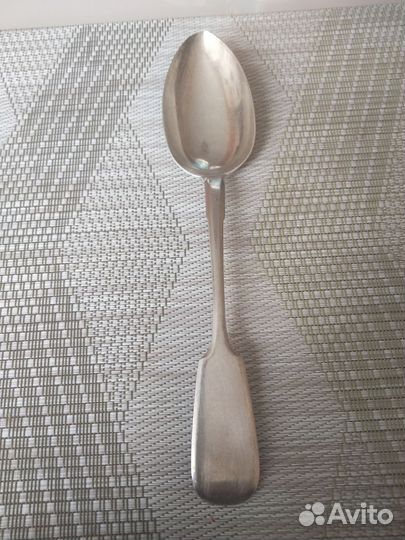 Ложка столовая серебро