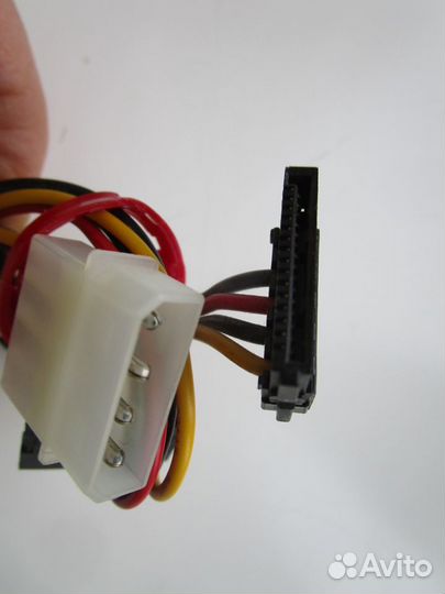 Кабель питания Molex 8980 - sata2 x, 0.18м