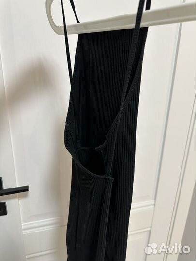 Сарафан платье Zara S в рубчик