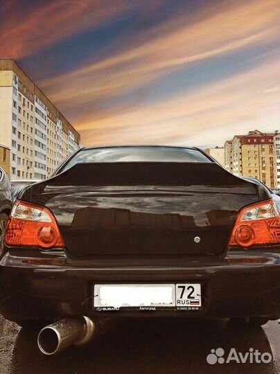 Спойлер Subaru WRX, Ver. 2.0