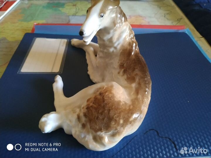 Фарфоровые статуэтки собаки лфз