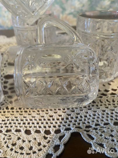 Хрустальные рюмки ссср,кружки